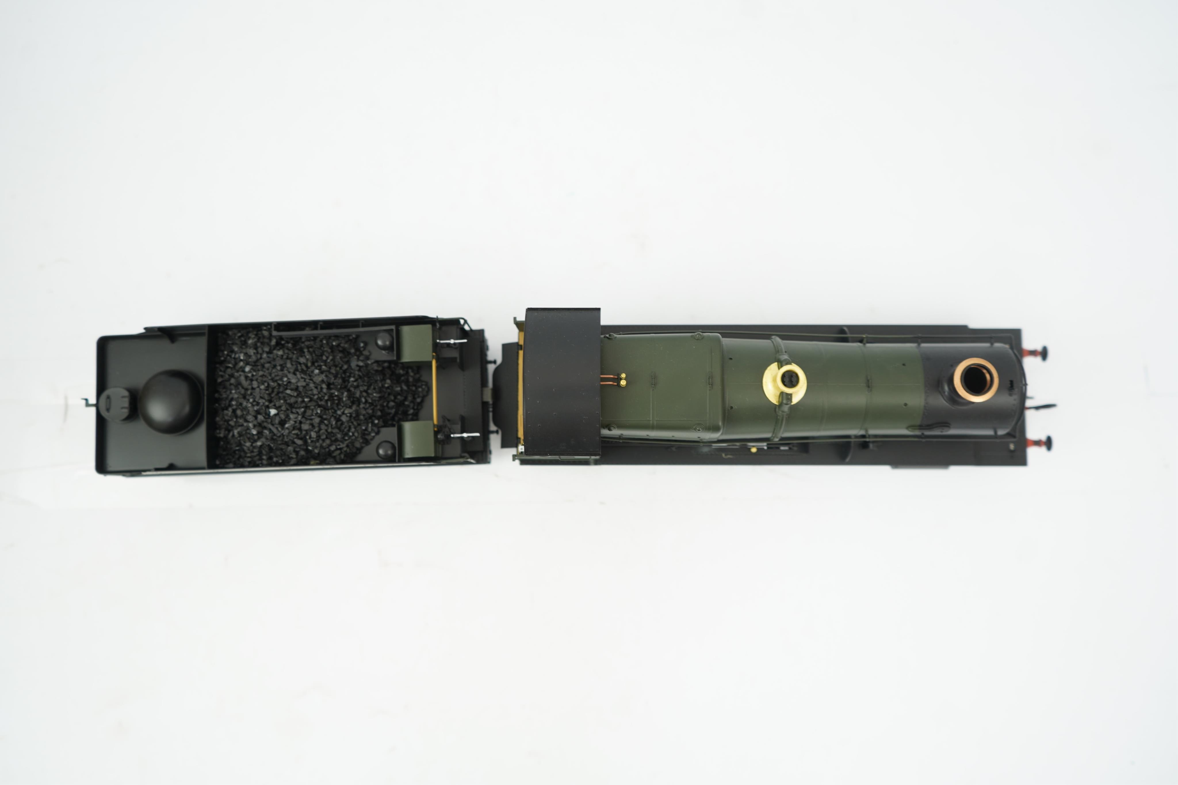 An 0 gauge Lionheart Trains model of GWR Class 43xx, 4363, 2-6-0 tender locomotive, powered for two rail operation, with original box.